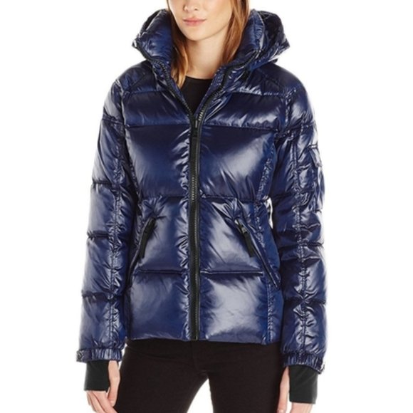 S3 Kylie Quilted Down Puffer Jacket 